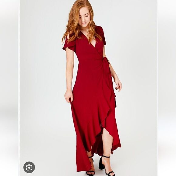 Altar'd State Springvale wrap dress size M - Picture 1 of 15